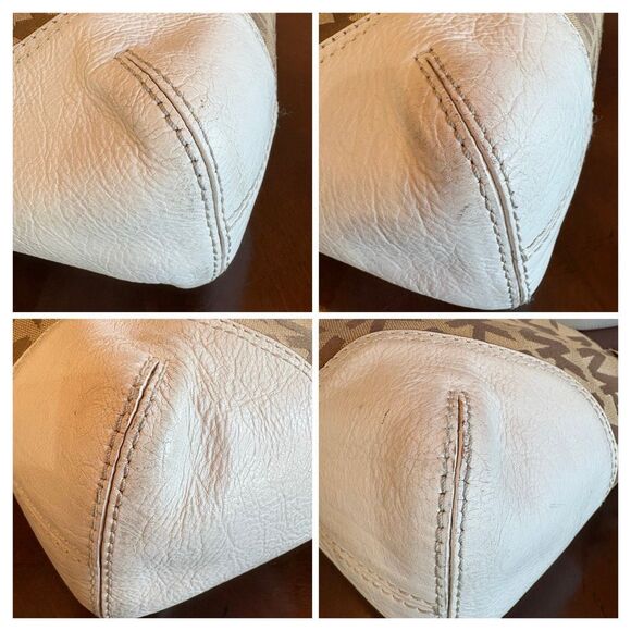 MICHAEL KORS - EUC Millbrook Signature Logo Hobo Shoulder Bag/Canvas & Leather - Picture 14 of 14